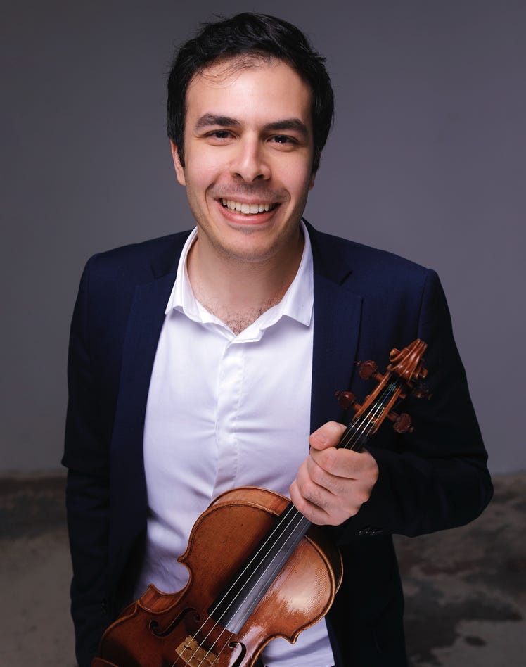 Thomas Lefort, violoniste français 2025
