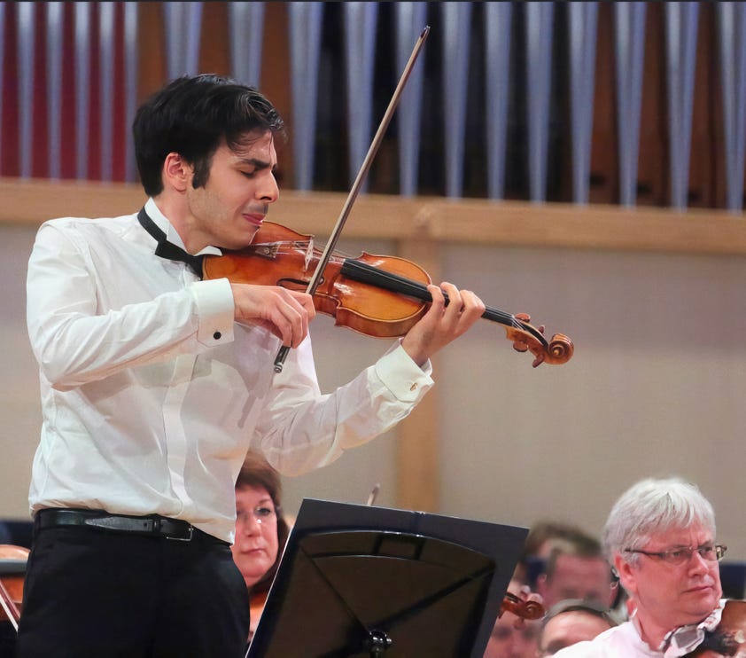 Thomas Lefort violoniste & Dmitri Liss 2019 | Folles Journées d'Ekaterinbourg