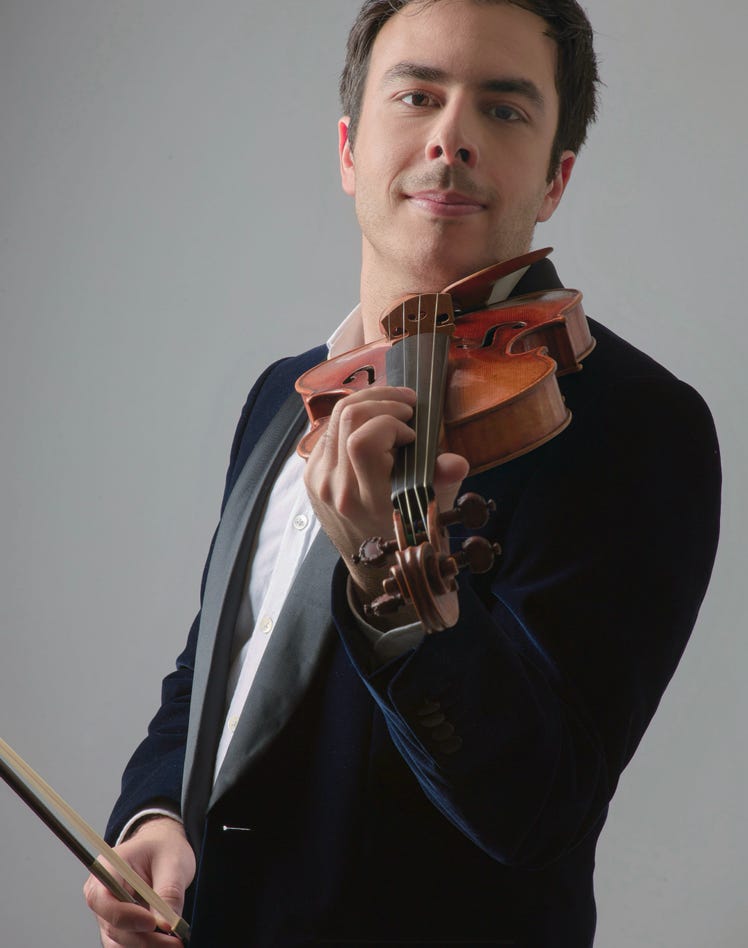 Thomas Lefort, violoniste français 2024