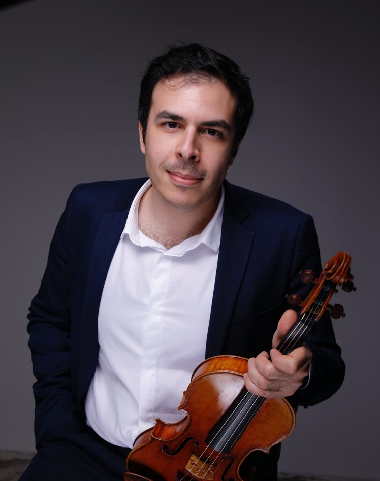 Thomas Lefort, violoniste français 2025