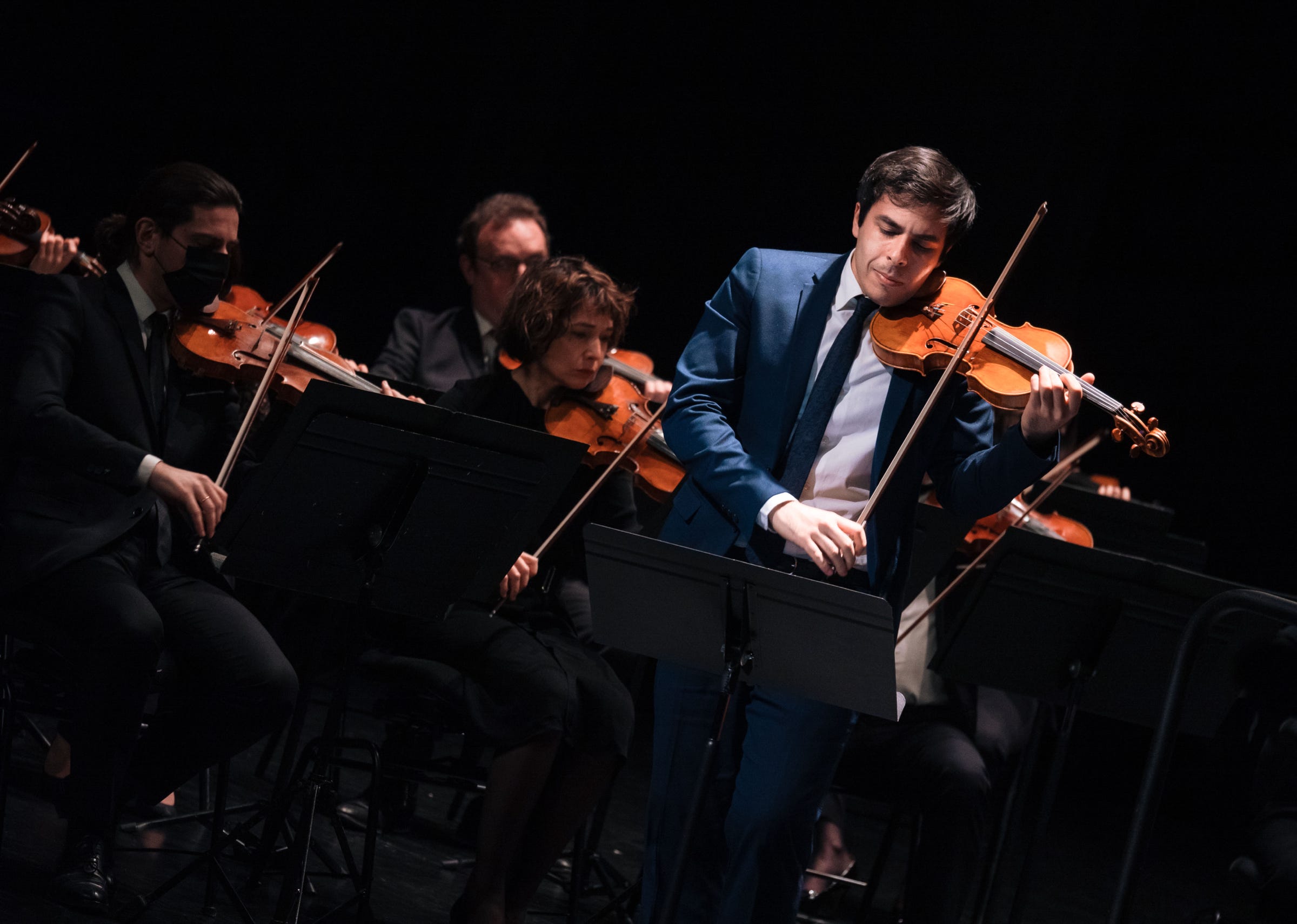 Thomas Lefort 2022 au Folles Journées en Région accompagné par l'Orchestre National des Pays de la Loire