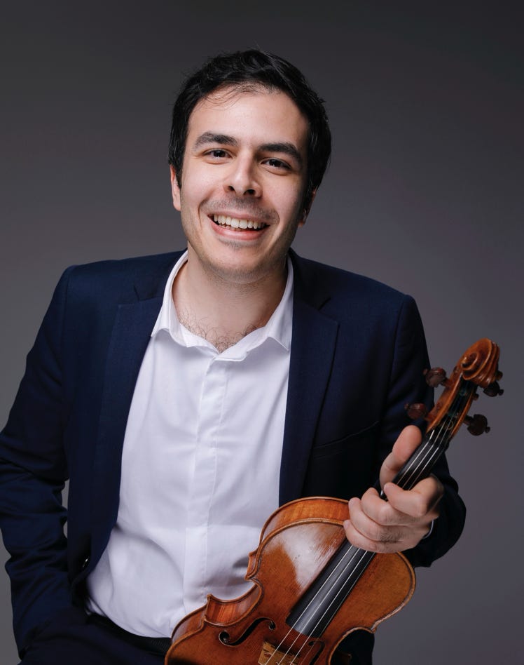 Thomas Lefort, violoniste français 2025