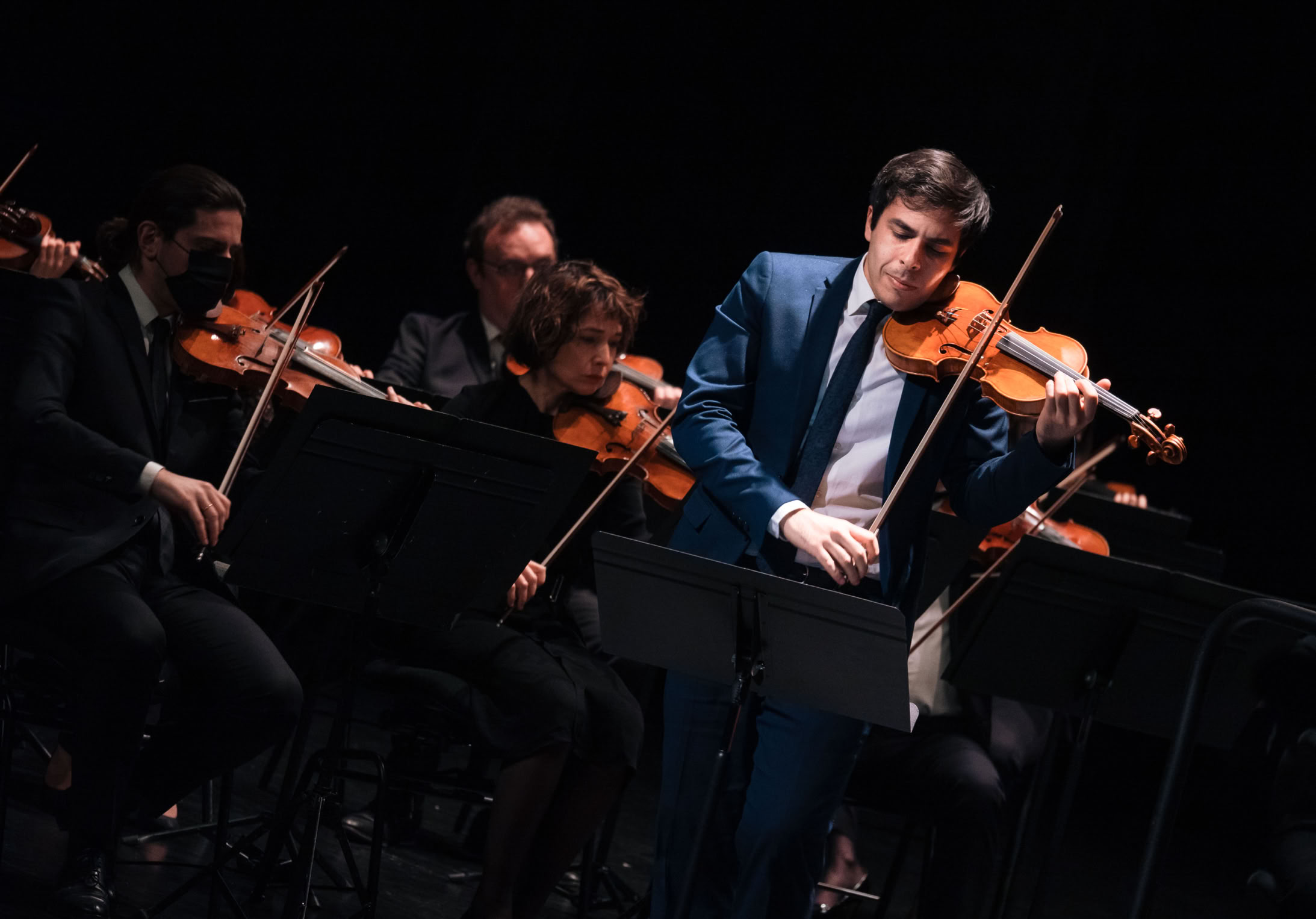 Thomas Lefort 2022 au Folles Journées en Région accompagné par l'Orchestre National des Pays de la Loire