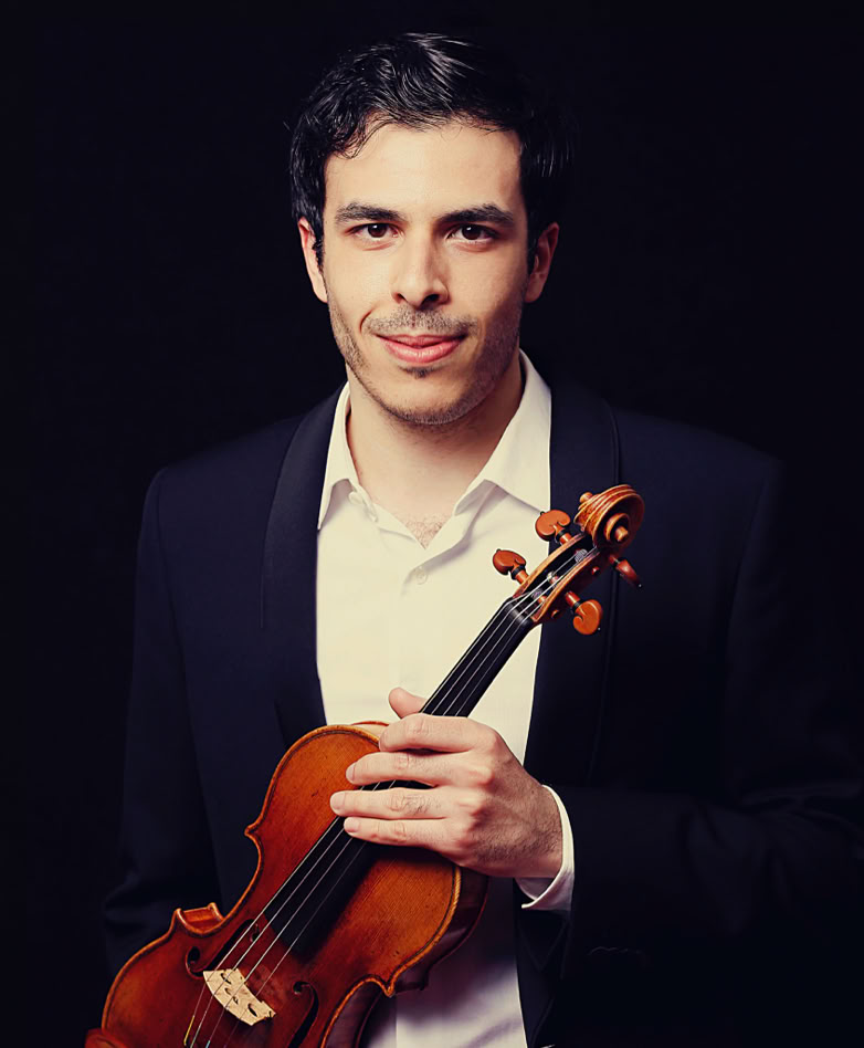 Thomas Lefort 2021, violoniste. Photo de Caroline Doutre.
