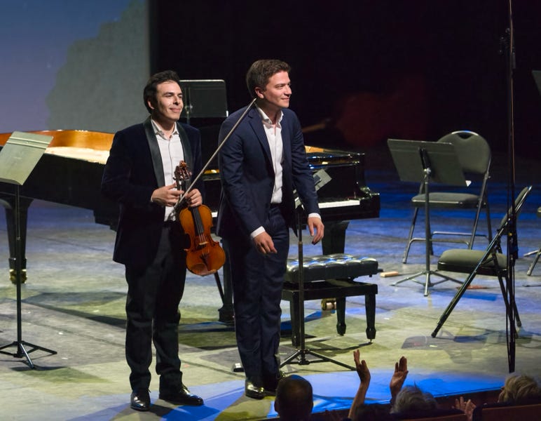 Thomas Lefort 2024, violoniste, avec Sélim Mazari, pianiste